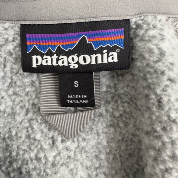 Patagonia Better Sweater 1/4-zip fleece gray pullover - Picture 7 of 11